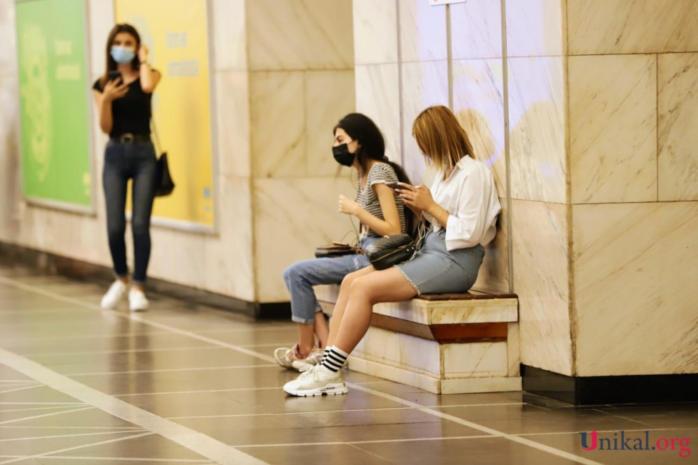 Uzun fasilədən sonra Bakı metrosu - FOTOLAR